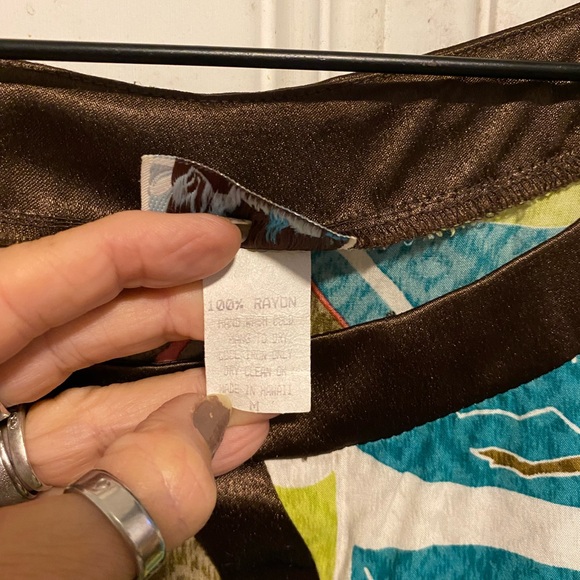 Vintage Hawaiian Blouse Kealoha Clothing Company Medium - Picture 9 of 9